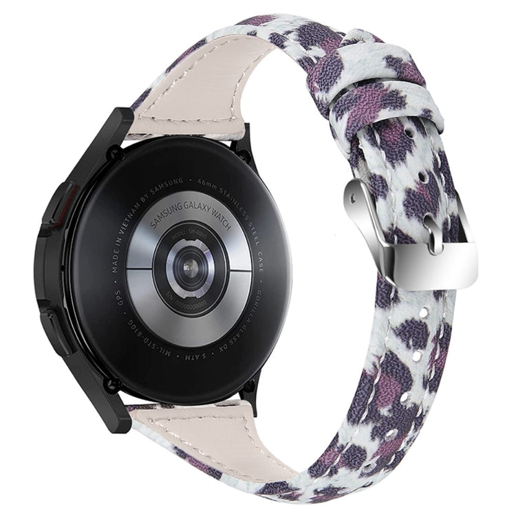 Haylou Solar LS05 / Xiaomi Mi Watch Color Sports Ægte læder Rem - Flerfarvet#serie_2