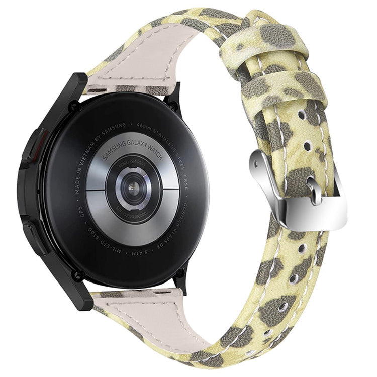 Haylou Solar LS05 / Xiaomi Mi Watch Color Sports Ægte læder Rem - Flerfarvet#serie_3