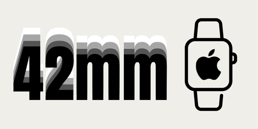 Apple Watch 42mm: two watches, different straps
