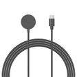 1m Hårdplast Och Mjukplast Apple Smartwatch Trådlös Type-C Laddningskabel