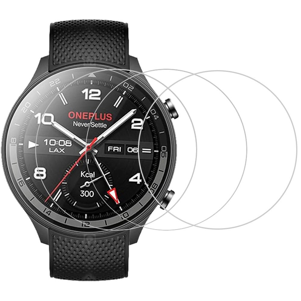 3-pack OnePlus Watch 2R Tempered Glass Screen Protector HD Clear Watch Screen Film#serie_1