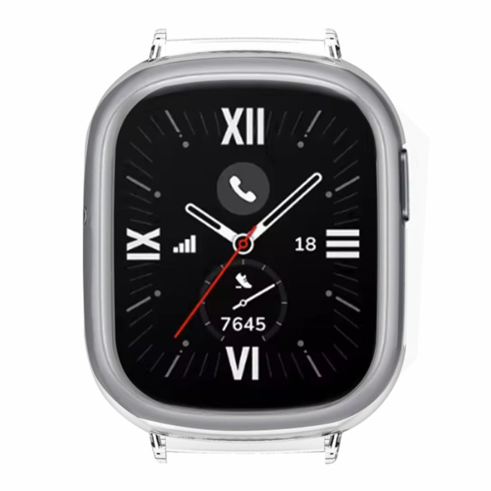 Super Fint Silikone Cover passer til Honor Watch 4 - Gennemsigtig#serie_3