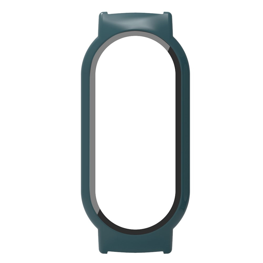 Godt Cover med Skærmbeskytter i Glas passer til Xiaomi Mi Band 7 - Grøn#serie_2