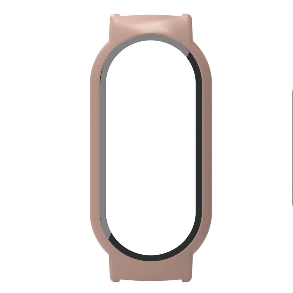 Godt Cover med Skærmbeskytter i Glas passer til Xiaomi Mi Band 7 - Pink#serie_3