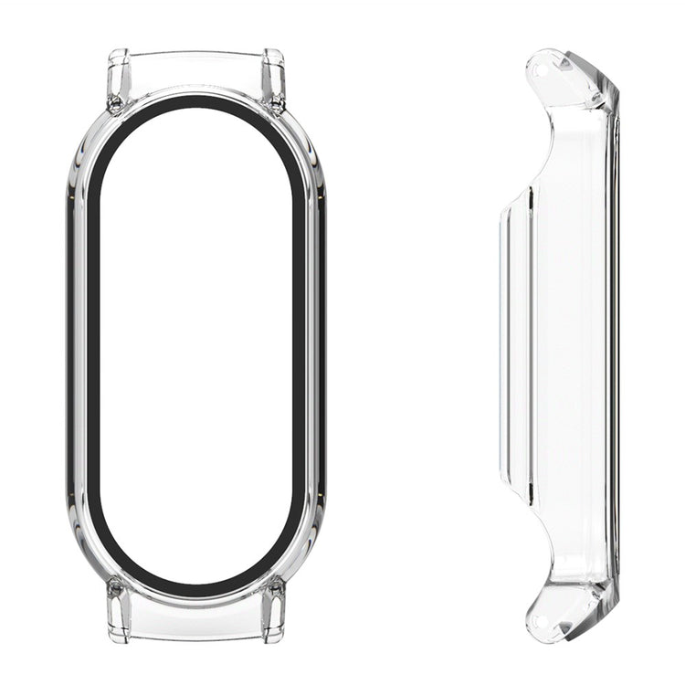 Godt Cover med Skærmbeskytter i Glas passer til Xiaomi Mi Band 7 - Gennemsigtig#serie_4