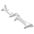 1 Pair Watch Strap Connector Vivo Watch 3 Metal Adapter Replaceable 20mm - Silver