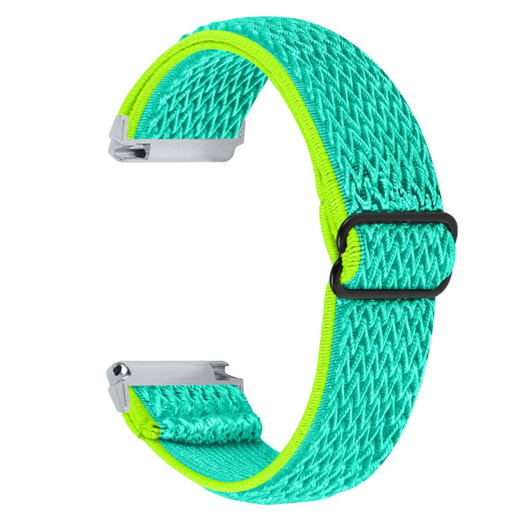 Garmin Vivomove 3 / GarminMove 3 20mm Elastic Watch Strap Replacement Watchband - Yellow Green#serie_8