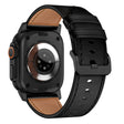 Klassiskt Apple Smartwatch Äkta Läder Universell Armband