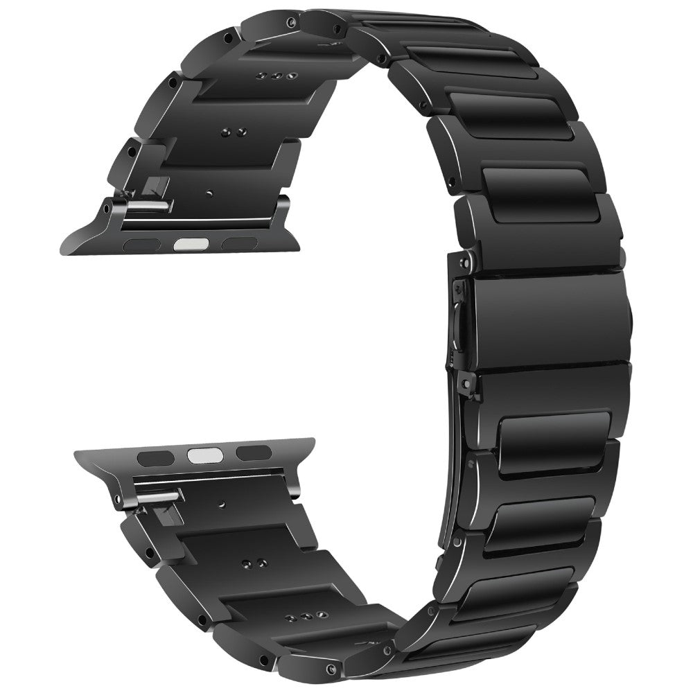 KALEBOL Apple Watch Series 41mm - 40mm - 38mm Zinc Alloy Watch Band - Black#serie_3