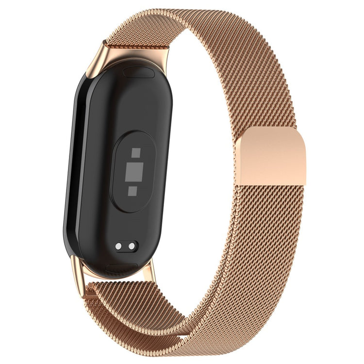 Xiaomi Smart Band 8 / 8 NFC / 9 NFC / 9 Metal Watch Strap Mesh Style Wrist Band - Rose Gold#serie_2