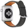 Riktigt Coolt Apple Smartwatch Äkta Läder Universell Armband