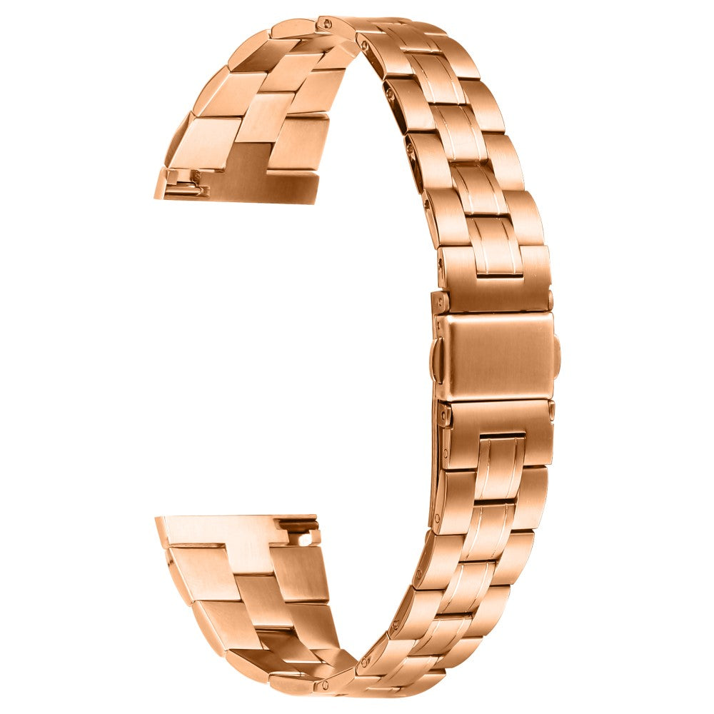 TicWatch GTX Smartwatch Strap Three-Bead Stainless Steel Wrist Band - Rose Gold#serie_7