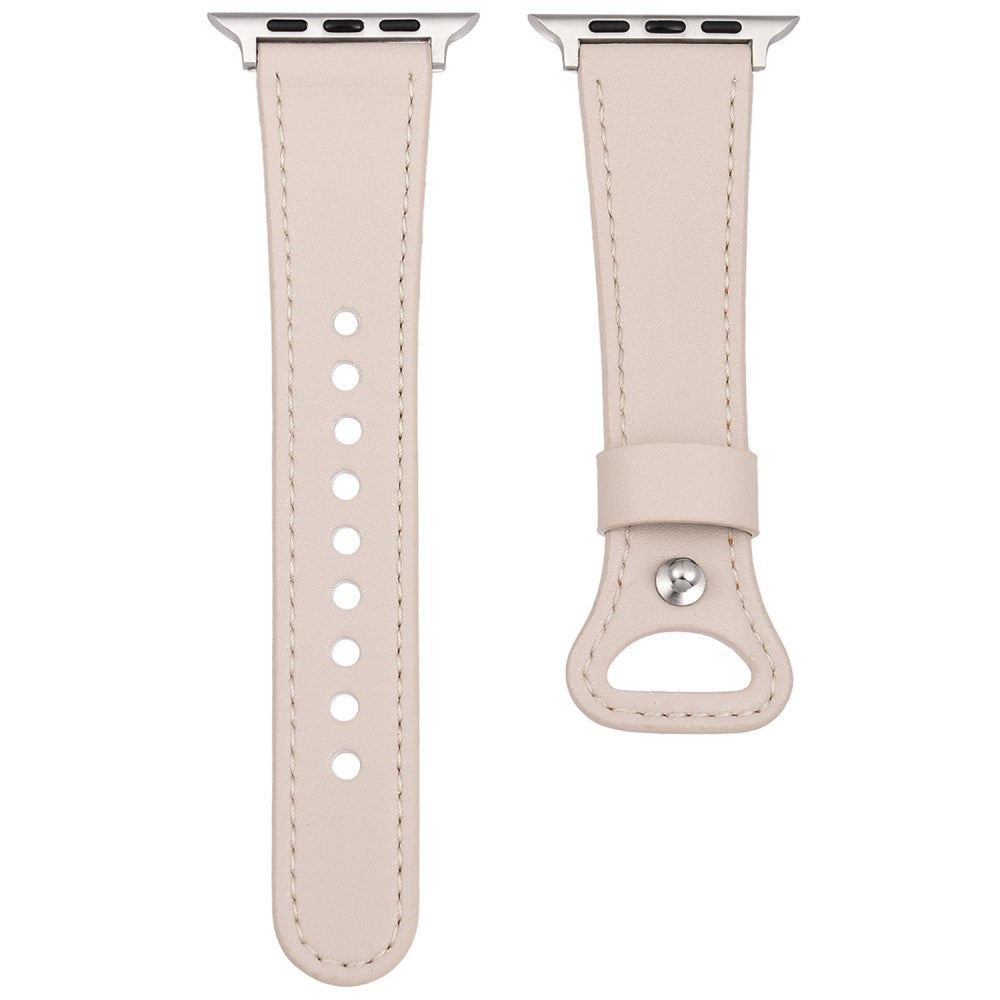 KALEBOL Apple Watch Series 41mm - 40mm - 38mm Genuine Cow Leather Watch Band - Pink#serie_3