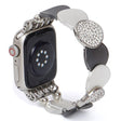 Fantastiskt Apple Smartwatch Metall Och Sten Universell Armband