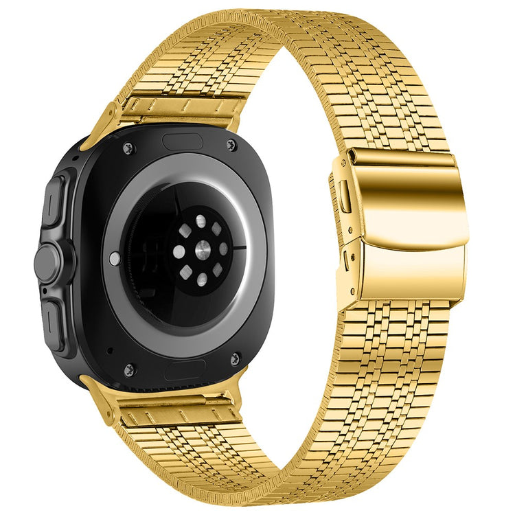 Samsung Galaxy Watch Ultra 47mm Watch Band Stainless Steel 5-Beads Wrist Strap - Gold#serie_4