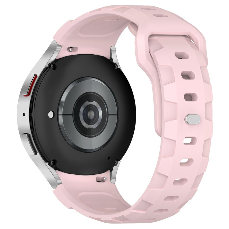 KALEBOL Silicone Band for Samsung Galaxy Watch7 44mm / 40mm Adjustable Watch Strap - Pink#serie_3