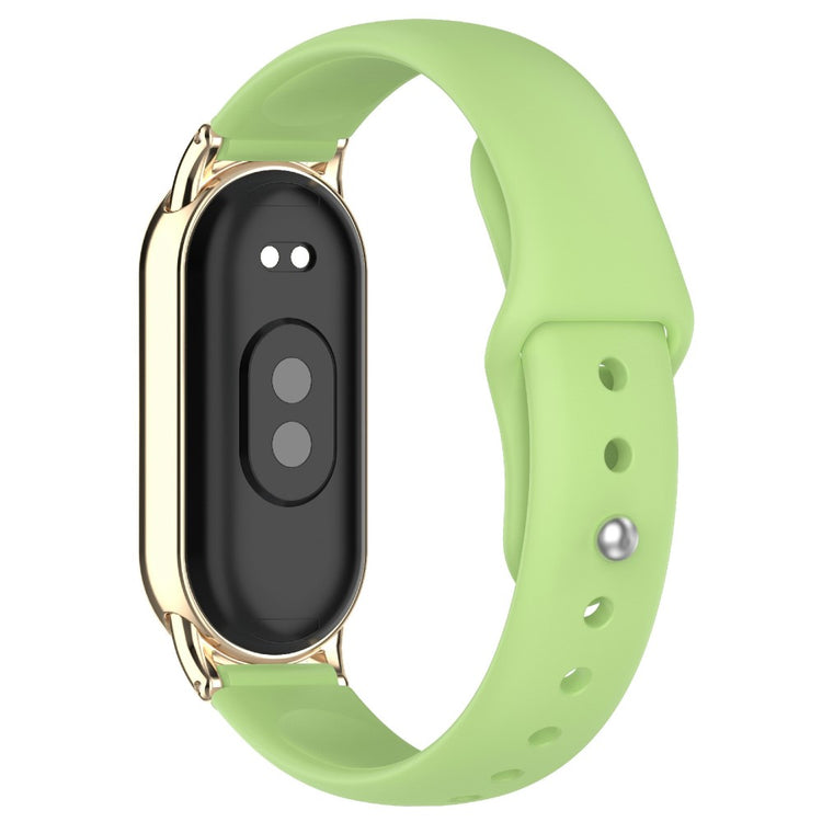 Replacment Band for 12mm Universal Smart Watch Reverse Buckle Silicone Watch Strap - Matcha Green#serie_6