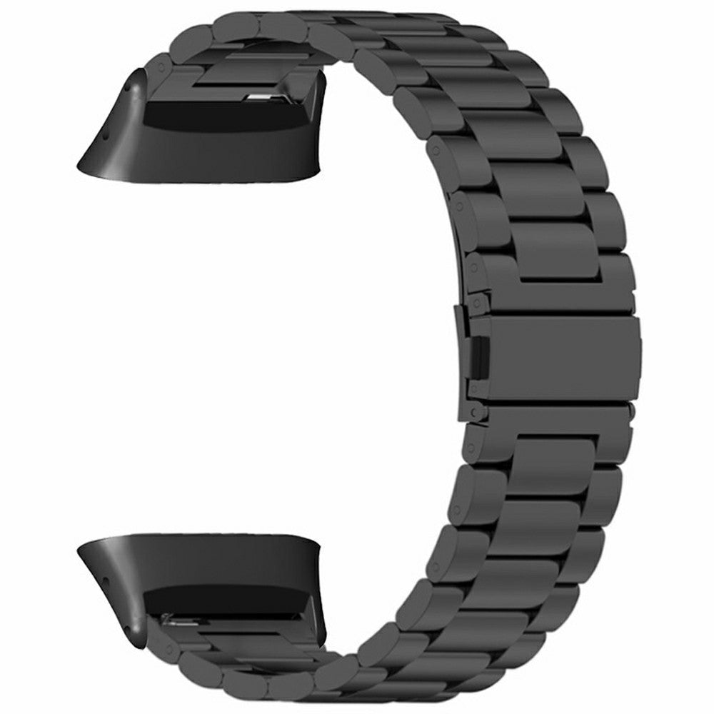 Polar Vantage Watch Band Three Bead Solid Stainless Steel Replacement Strap - Black#serie_1