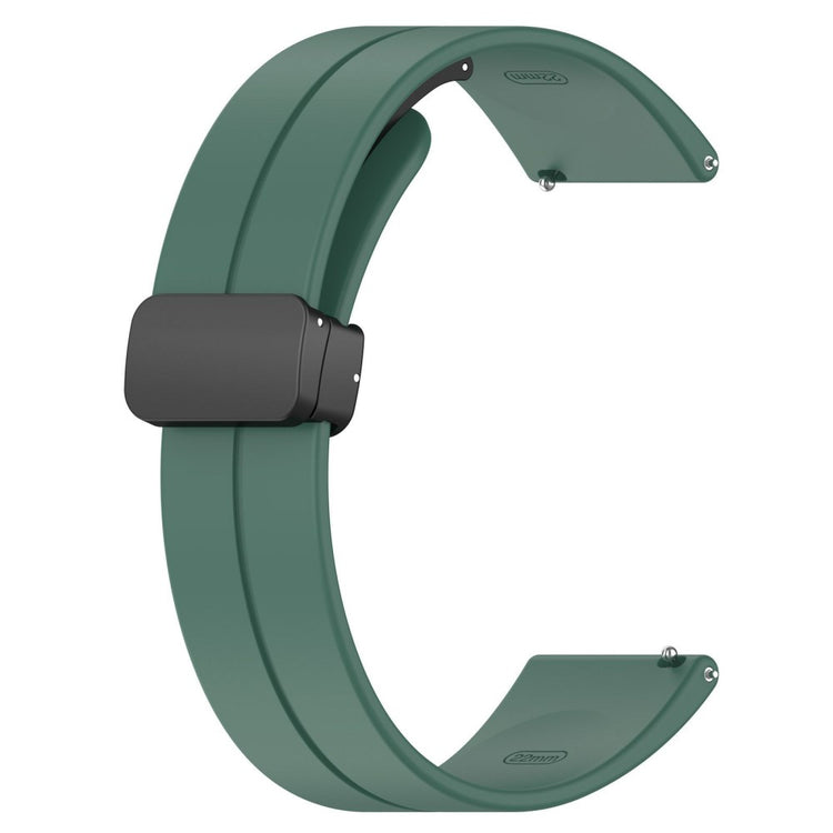 Watch Band Xiaomi Redmi Watch 5 Active / Watch 5 Lite / Huawei Watch GT 5 46mm Universal 22mm Silicone Strap - Dark Green#serie_12