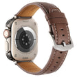 Trevligt Apple Smartwatch Äkta Läder Universell Armband