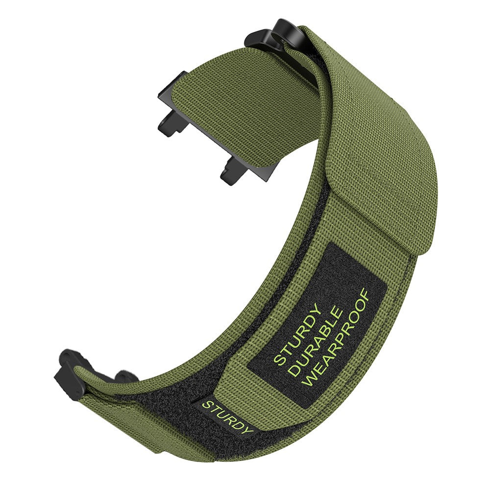 Huami Amazfit T-Rex 3 Outdoor Climbing Watch Strap Magic Tape Breathable Nylon Band with Connector - Army Green#serie_4