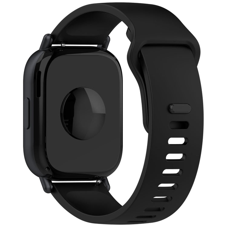Silicone Strap Xiaomi Redmi Watch 5 Active Watch Band Adjustable Watchband Replacement - Black#serie_1
