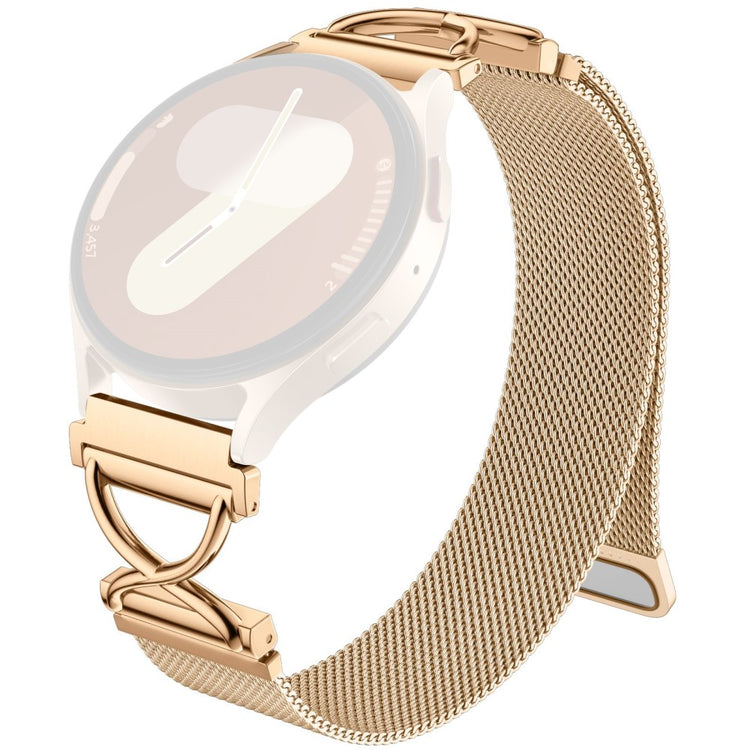 Withings Steel Milanese Band Electroplated Stainless Steel Magnetic Watch Strap with X-Shaped Connector - Rose Gold#serie_4