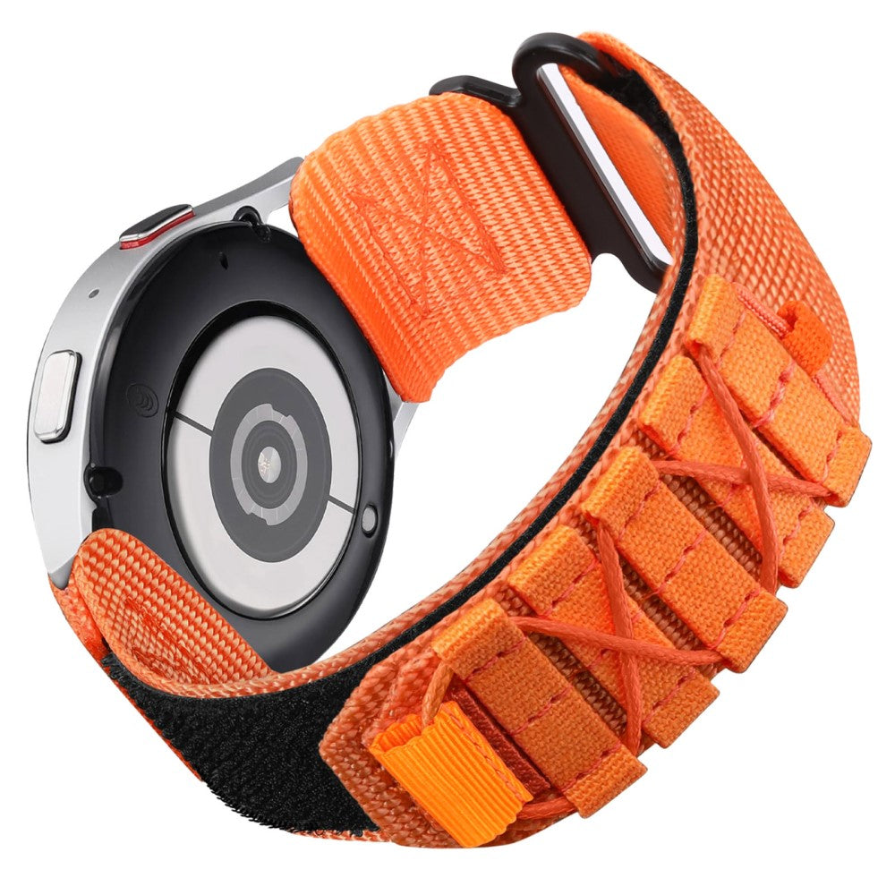 22mm Watch Band Samsung Galaxy Watch 46mm / Watch3 45mm / Huawei Watch GT 5 Pro 46mm / GT 5 46mm Nylon Woven Magic Tape Strap - Orange#serie_2