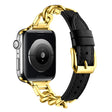 Riktigt Tufft Apple Smartwatch Äkta Läder Universell Armband
