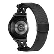 Mega Hållbart Samsung Smartwatch Metall Och Strass Universell Armband