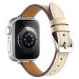 Suveränt Apple Smartwatch Äkta Läder Universell Armband
