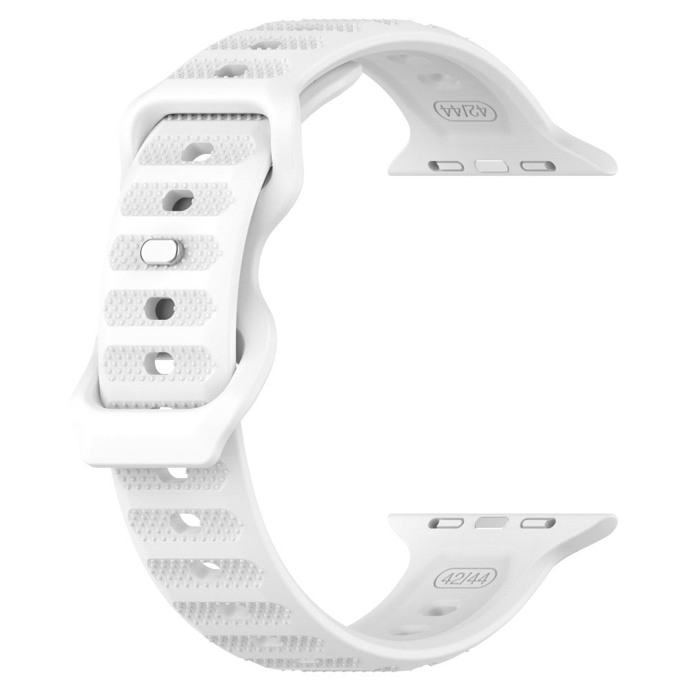 Mega Kønt Silikone Universal Rem passer til Apple Smartwatch - Hvid#serie_10