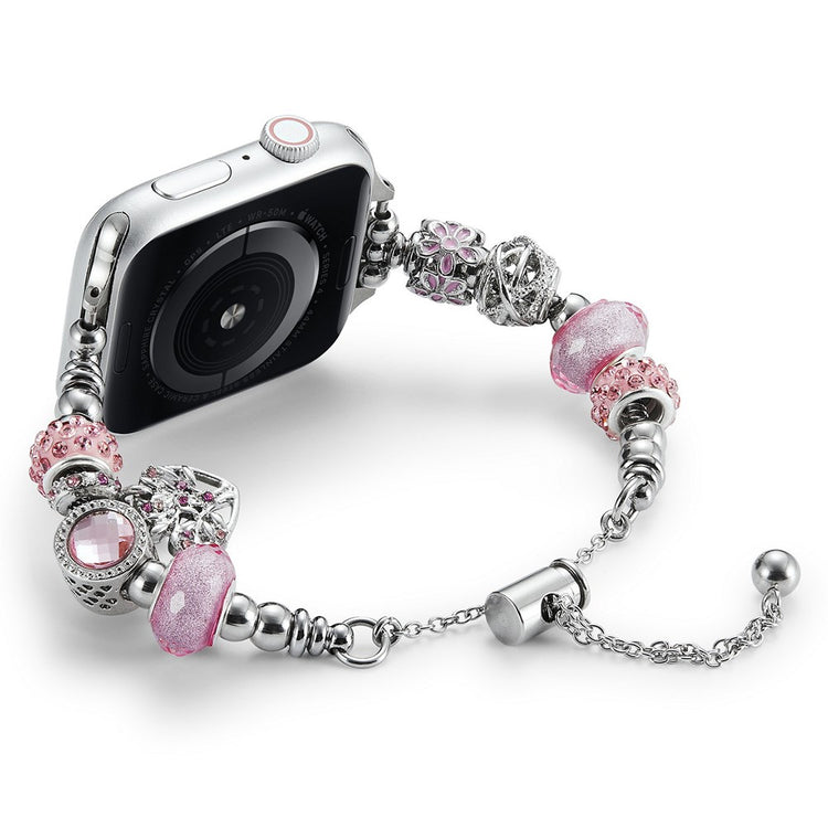 Vildt Skøn Metal Universal Rem passer til Apple Smartwatch - Pink#serie_1
