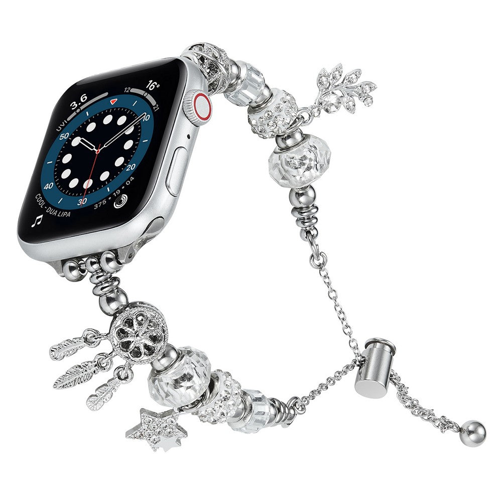 Vildt Skøn Metal Universal Rem passer til Apple Smartwatch - Sølv#serie_3