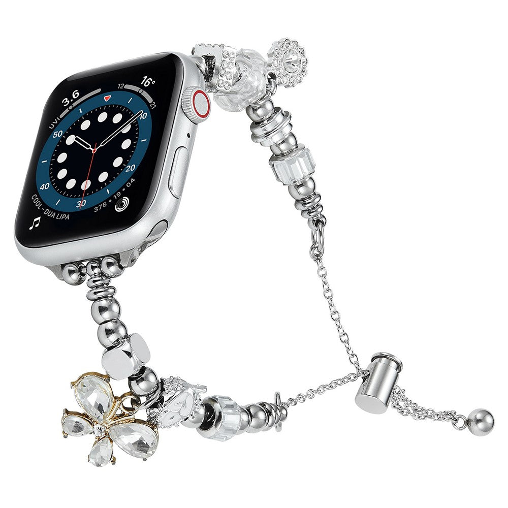 Vildt Skøn Metal Universal Rem passer til Apple Smartwatch - Sølv#serie_4