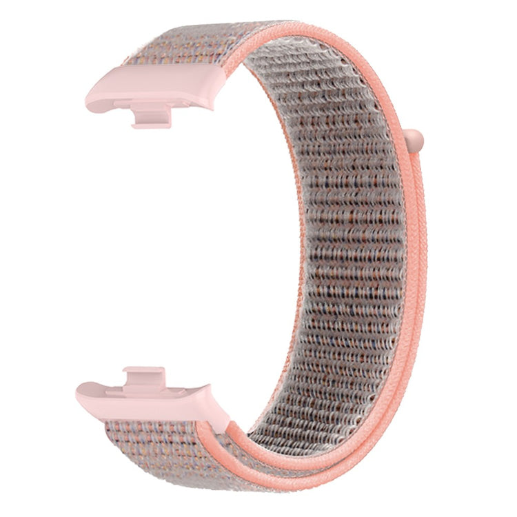 Helt Vildt Cool Nylon Rem passer til Xiaomi Smart Band 8 Pro - Pink#serie_2