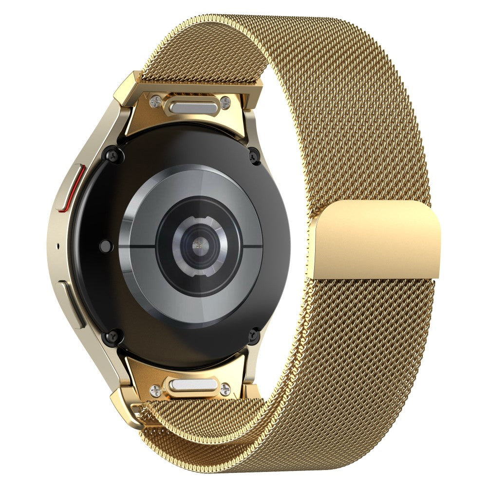 Super Sejt Metal Universal Rem passer til Smartwatch - Guld#serie_1