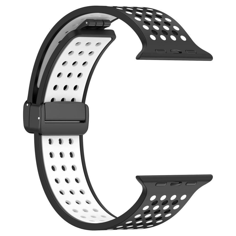 Meget Fantastisk Silikone Universal Rem passer til Apple Smartwatch - Sort#serie_6