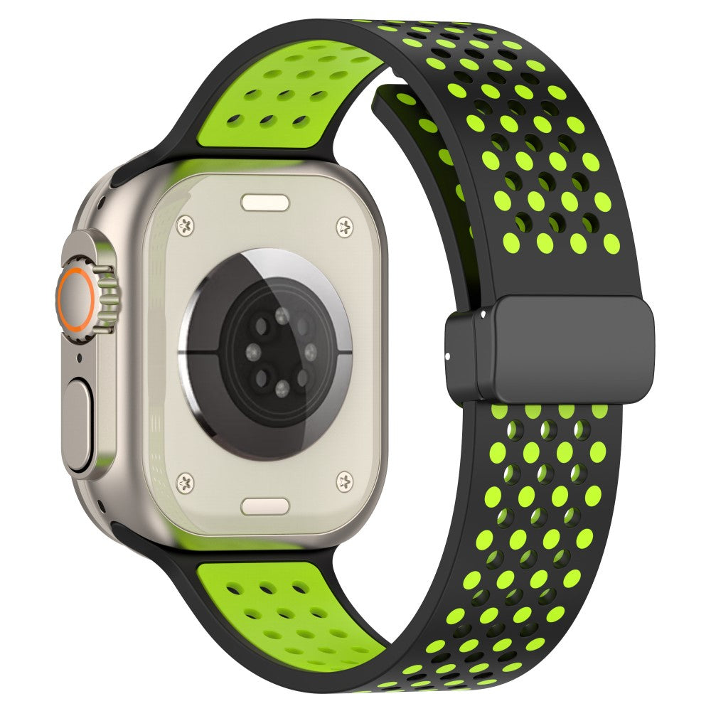 Meget Fantastisk Silikone Universal Rem passer til Apple Smartwatch - Grøn#serie_8