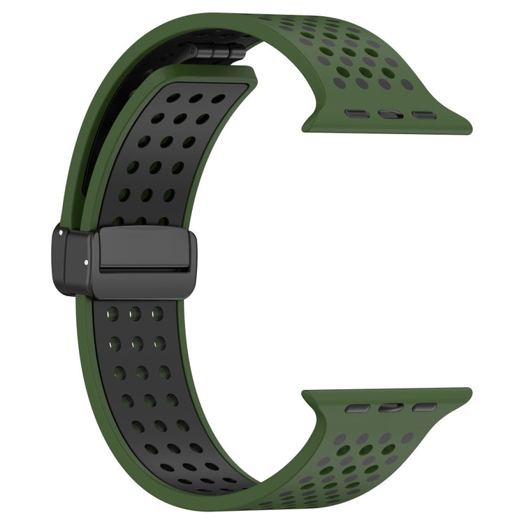 Meget Fantastisk Silikone Universal Rem passer til Apple Smartwatch - Grøn#serie_11