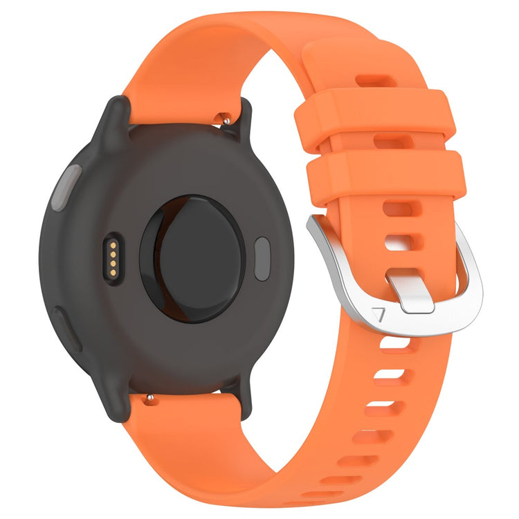 Mega Slidstærk Silikone Universal Rem passer til Smartwatch - Orange#serie_10