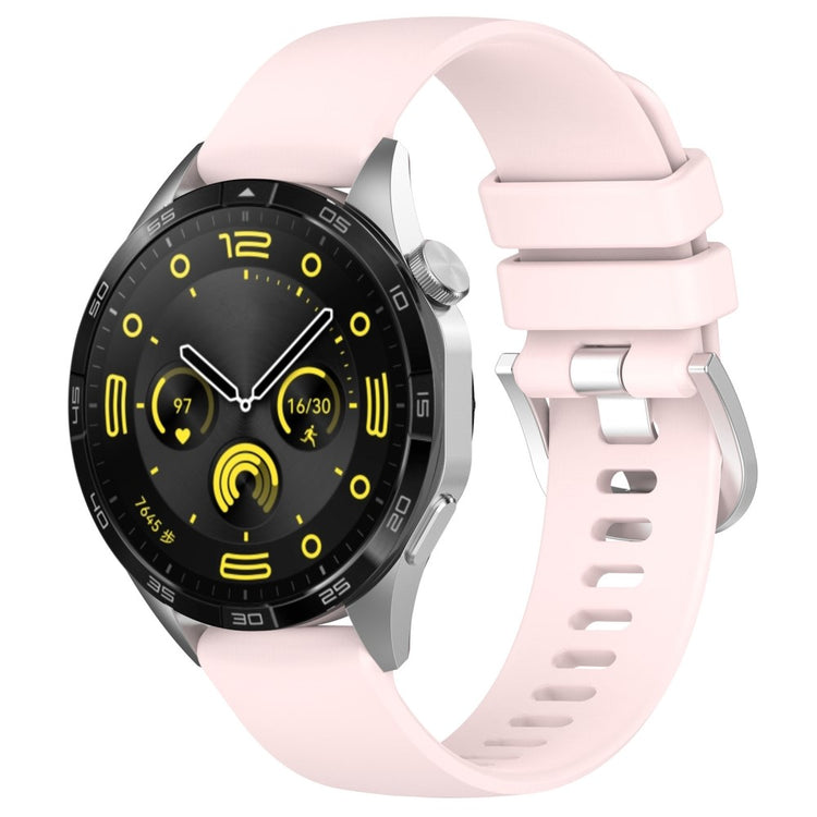Helt Vildt Slidstærk Silikone Universal Rem passer til Smartwatch - Pink#serie_9