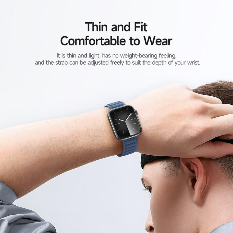 Vildt Flot Nylon Universal Rem passer til Apple Smartwatch - Blå#serie_1