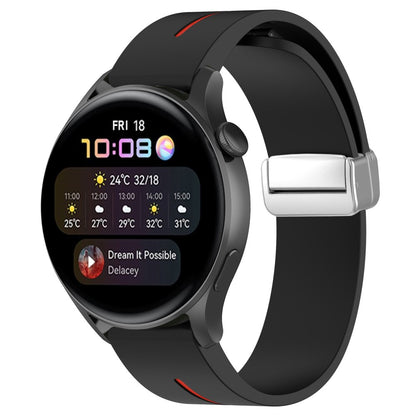 Udsøgt Silikone Universal Rem passer til Smartwatch - Sort#serie_2