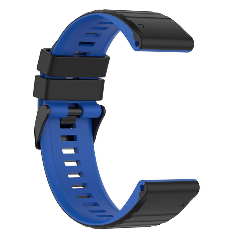 Super Nydelig Silikone Universal Rem passer til Smartwatch - Blå#serie_6