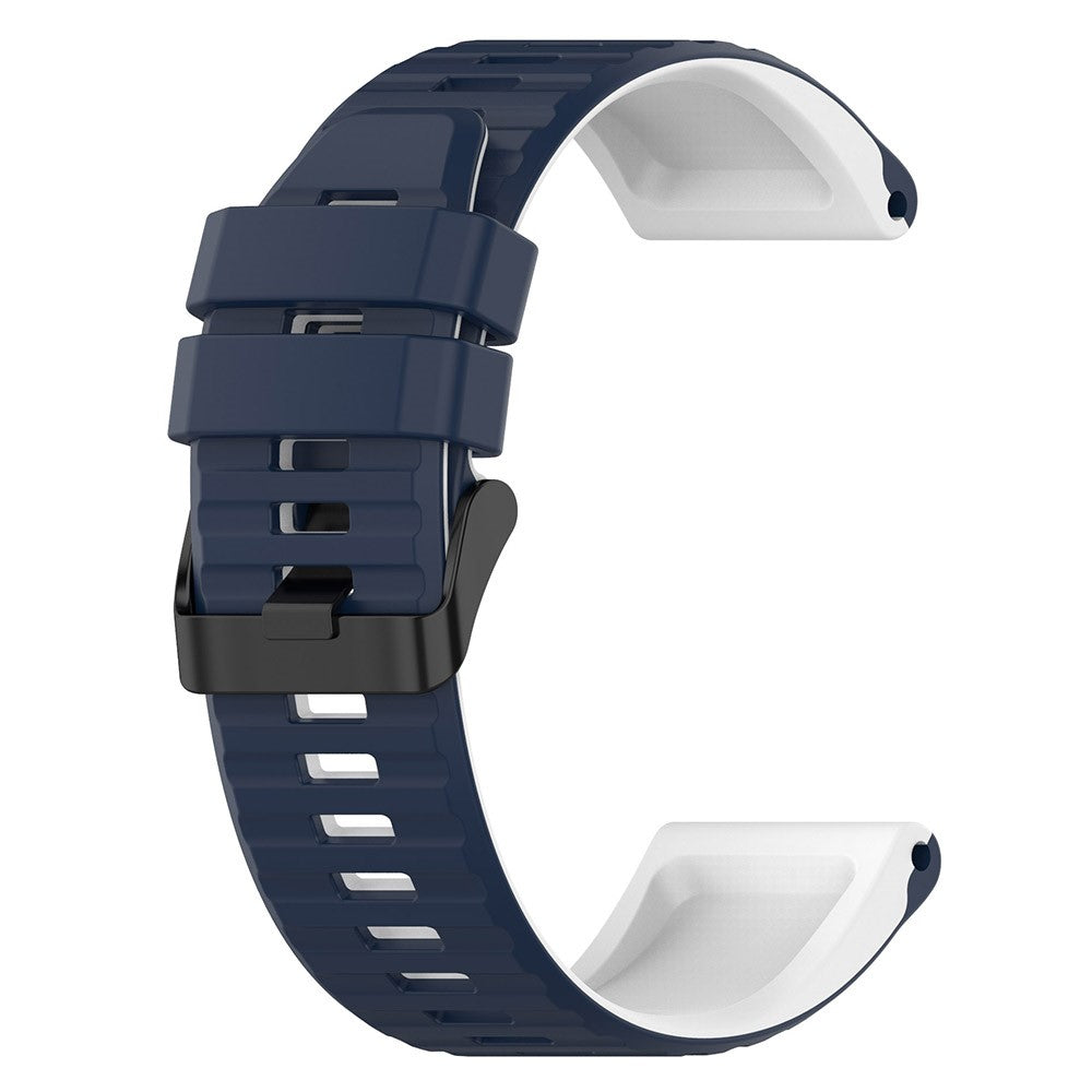 Super Nydelig Silikone Universal Rem passer til Smartwatch - Blå#serie_10