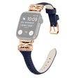 Bekvämt Apple Smartwatch Konstläder Universell Armband