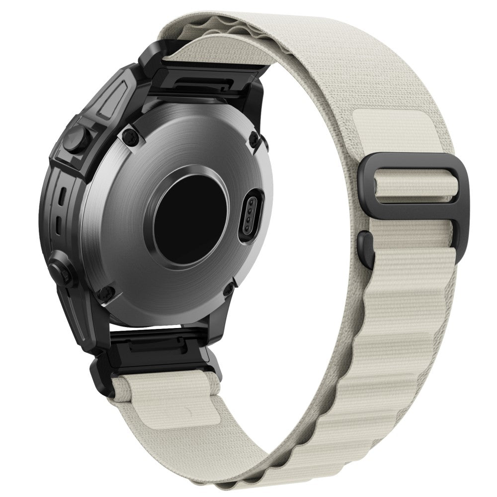 Vildt Rart Nylon Universal Rem passer til Smartwatch - Hvid#serie_2