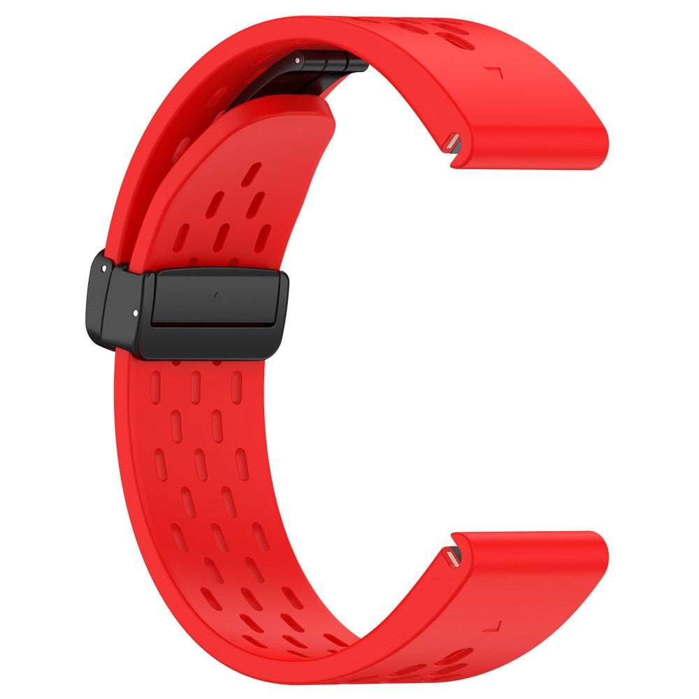 Godt Silikone Universal Rem passer til Smartwatch - Rød#serie_4