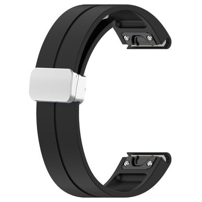 Super Godt Silikone Universal Rem passer til Smartwatch - Sort#serie_1